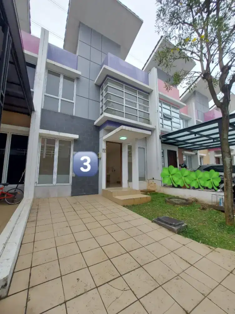 DiSewakan Rumah Murah Cluster Bohemia Gading Serpong