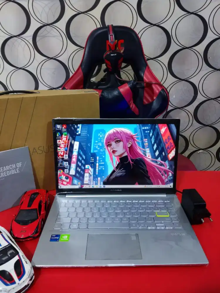 Asus Vivobook 14 GEN 11 RAM 8GB SSD Dual VGA Nvidia Siap Editing