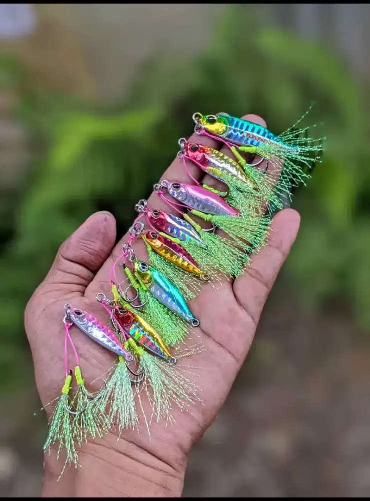 Umpan Metal Jig casting umpan ikan 7gram 10g 15g 20g