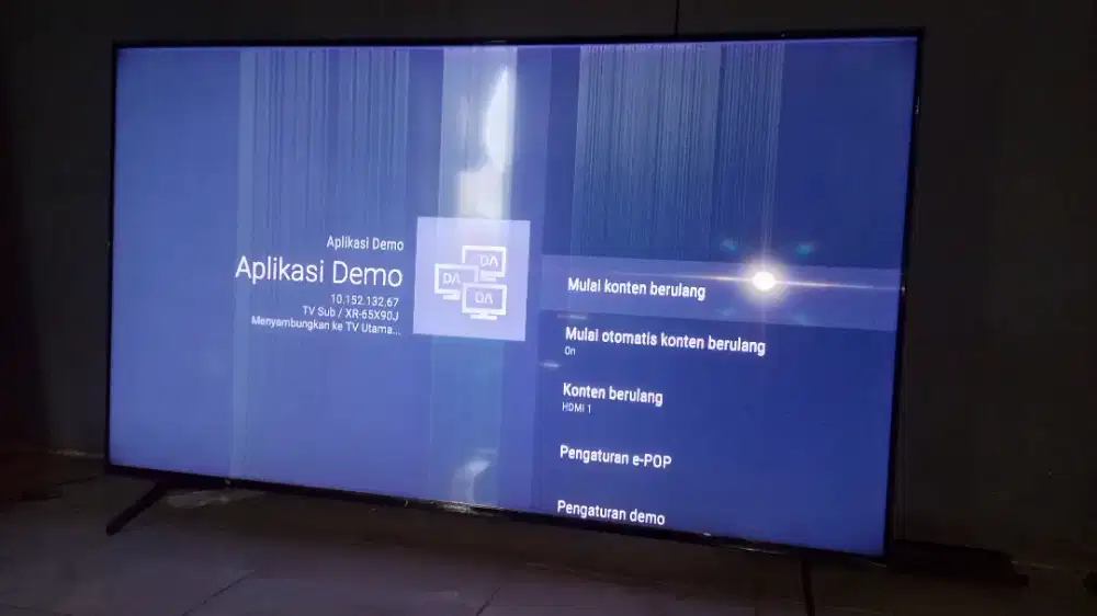 Tv sony xr-65x90j layar 65inch