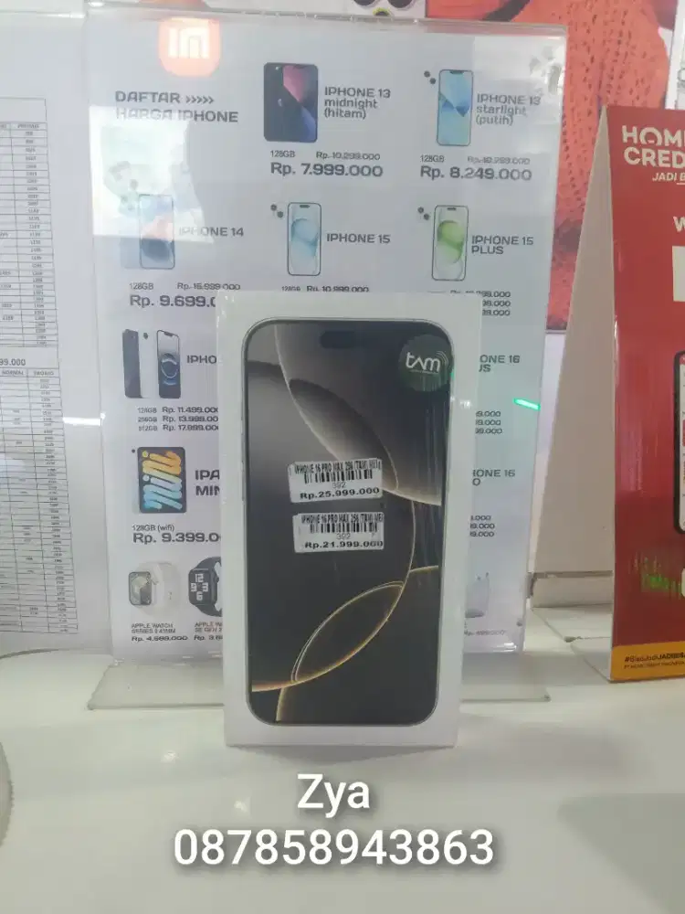 iPhone 16 Pro max 256gb ATLANTIS DAHSYAT