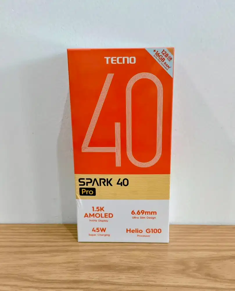 TECNO Spark 40 Pro Ram 8/128 Baru dan Segel Bergaransi Resmi