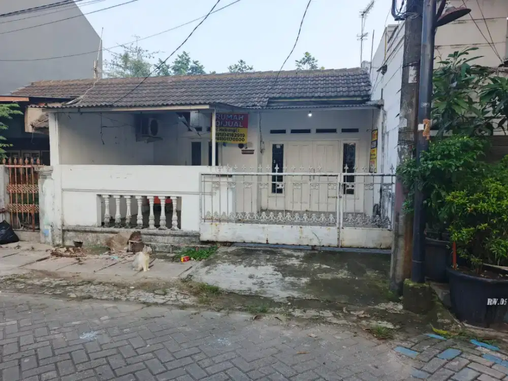 DIJUAL RUMAH STRATEGIS DI KARAWACI BARU, DEKAT TOL KARAWACI