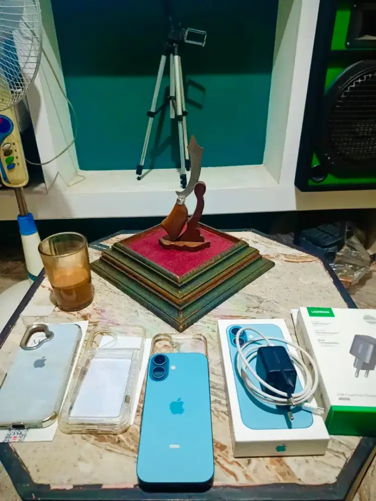Iphone 16 256GB warna teal, digimap