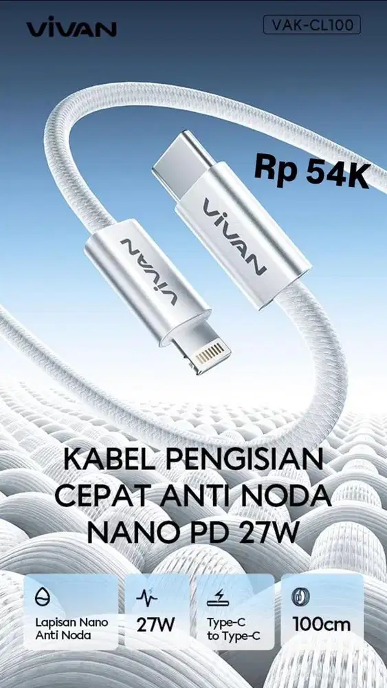 KABEL CHARGER VIVAN VAK - CL100