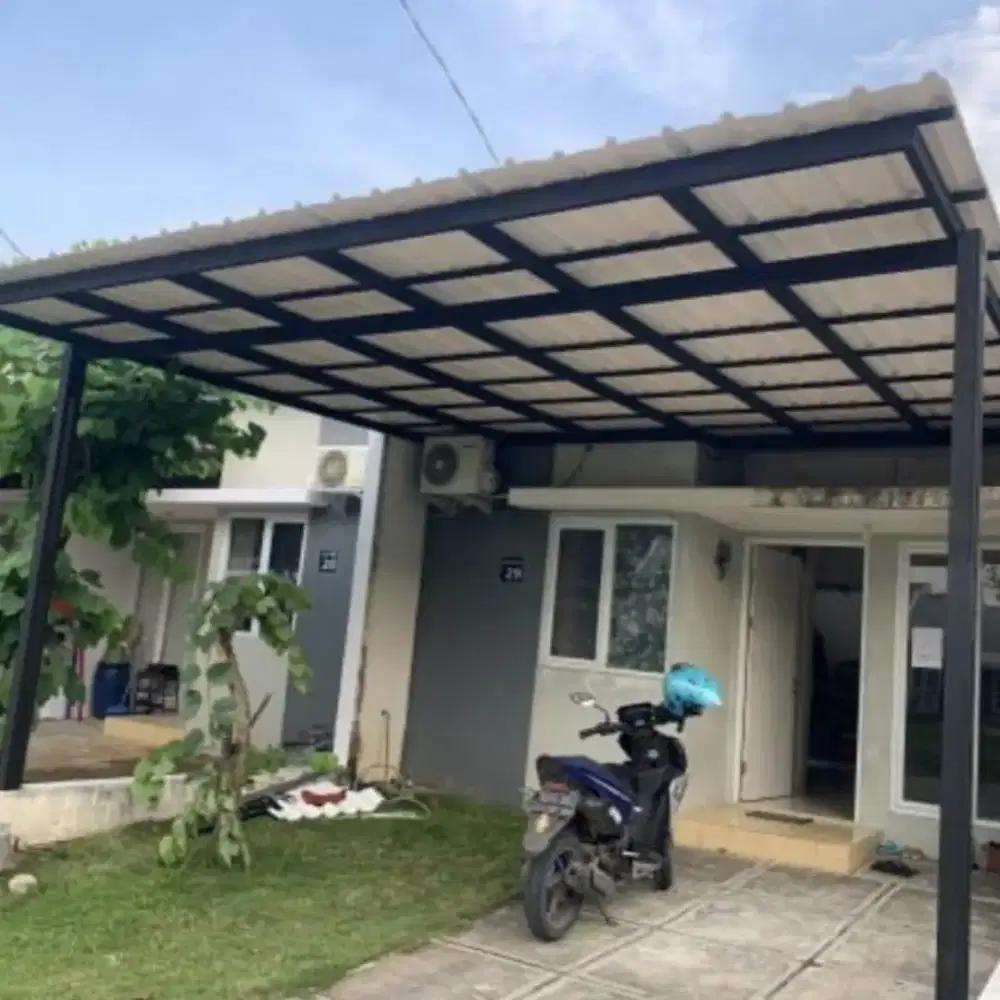 Melayani pemasangan kanopi baja ringan