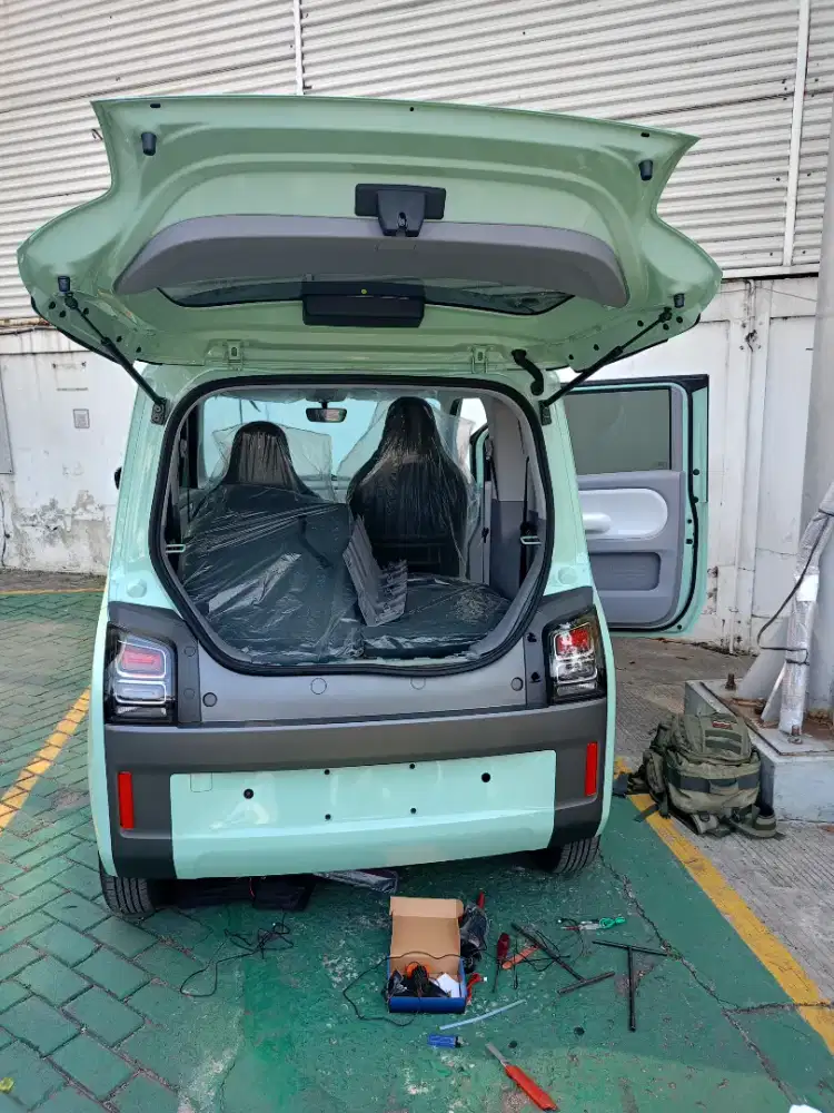 sensor mundur  2 mata Wuling air ev SM pasang dtmpt anda