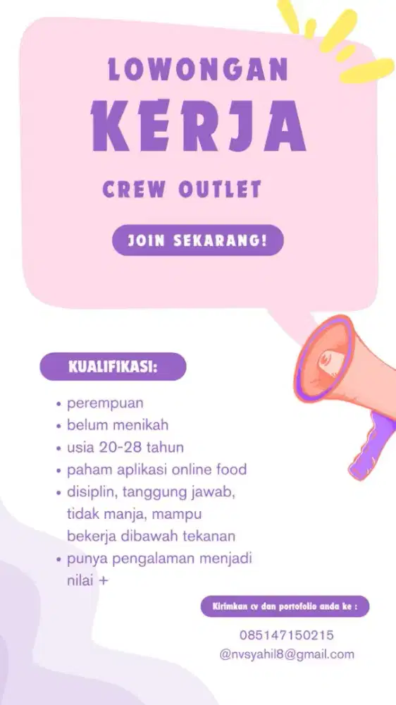 LOWONGAN PEKERJAAN