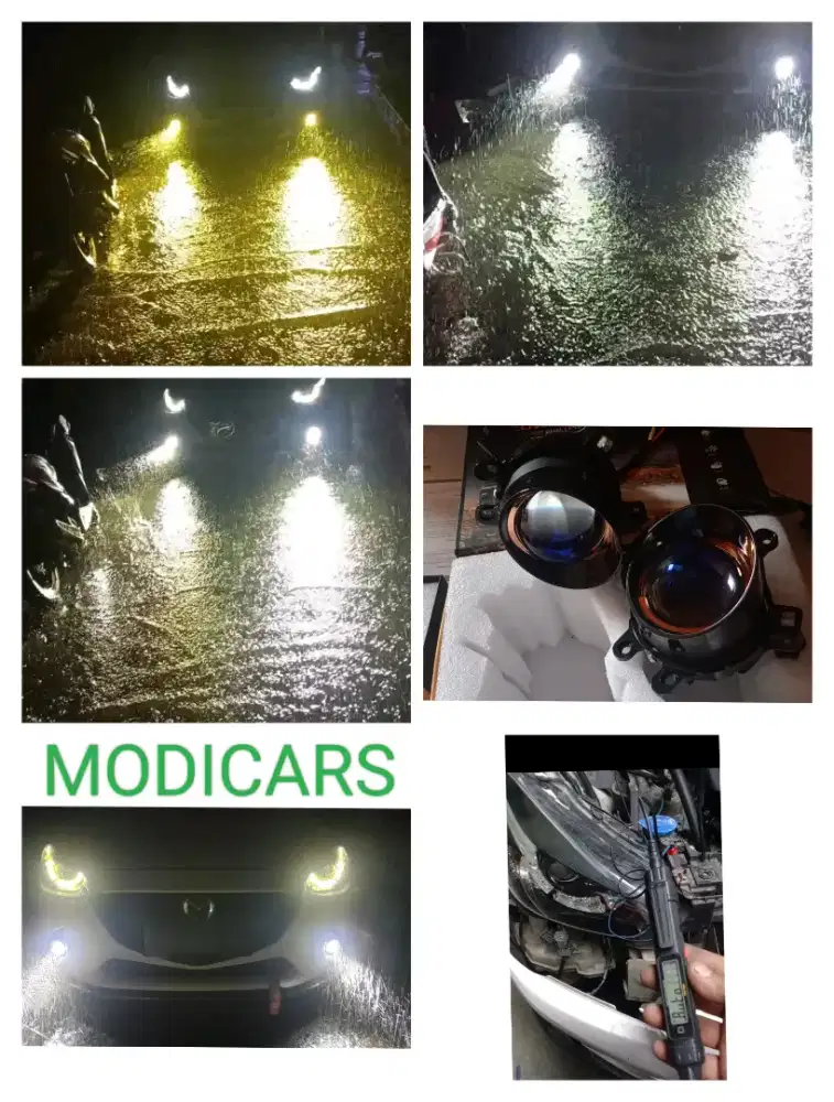 biled foglamp mazda 2 SM pasang dtmpt anda