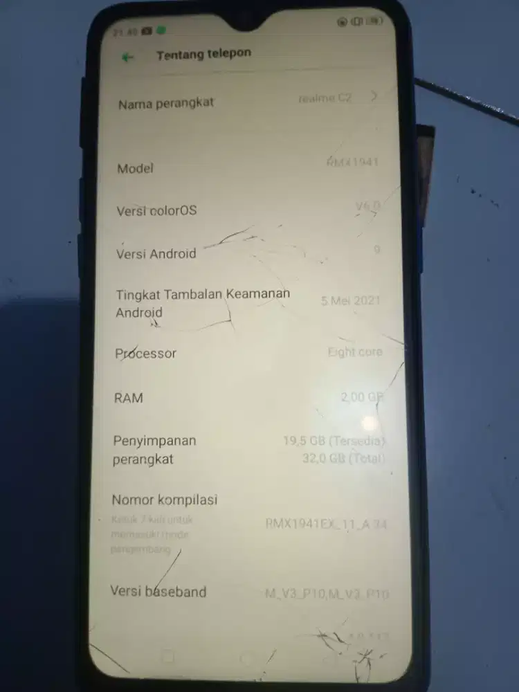 Jual hp realme c2