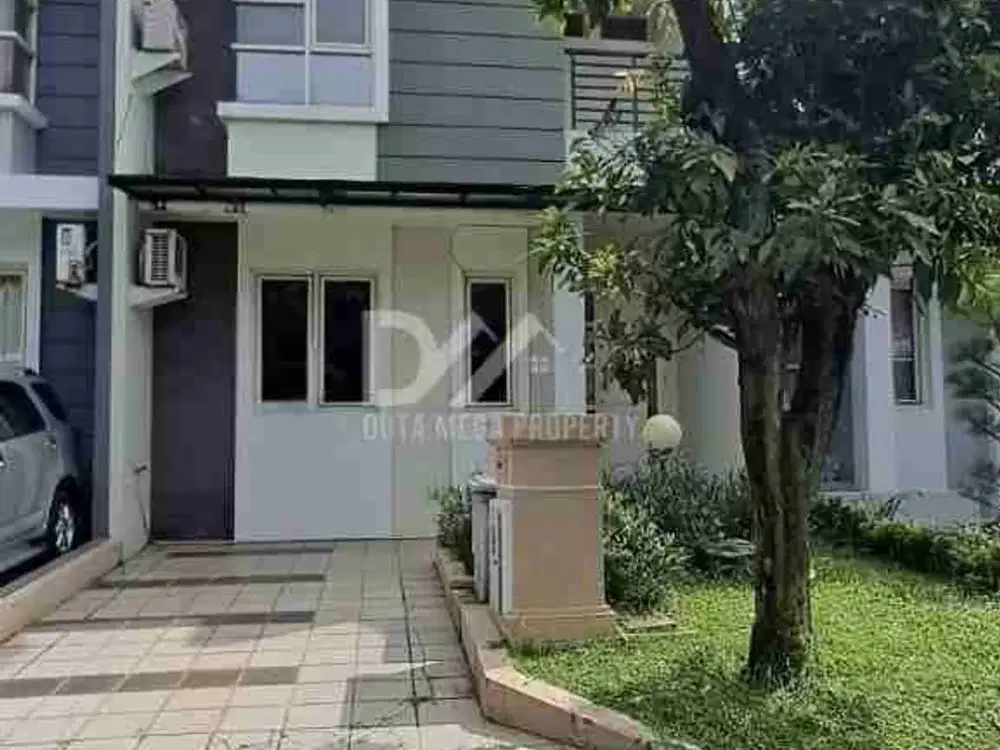 Dijual Cepat Murah Rumah Depan Taman Di Cluster Gading Serpong