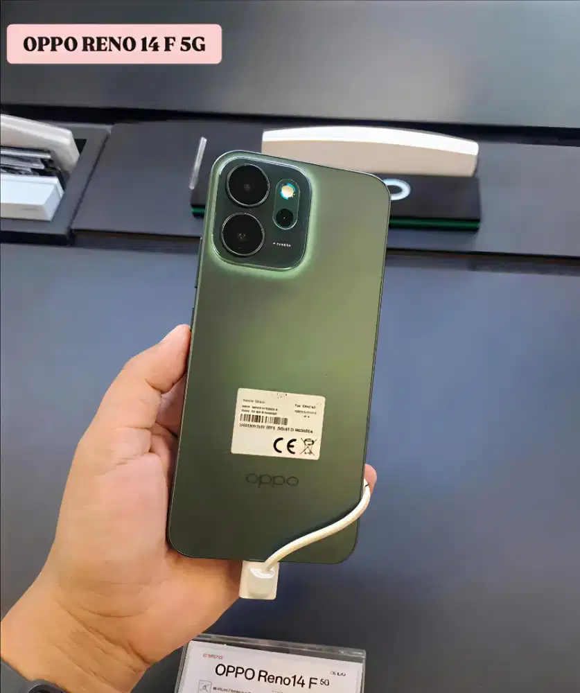 Oppo Reno 14 f 5G  Baru gress open garansi resmi