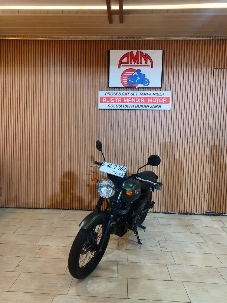 DP 1jtan bisa bawa pulang Kawasaki W175 TH 2018