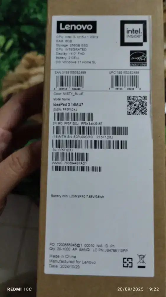 Dijual laptop lenovo