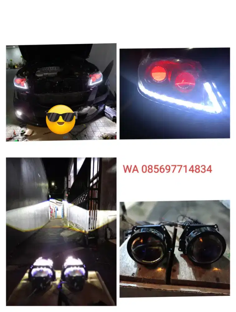 pasang biled headlamp Camry SM pasang dtmpt anda