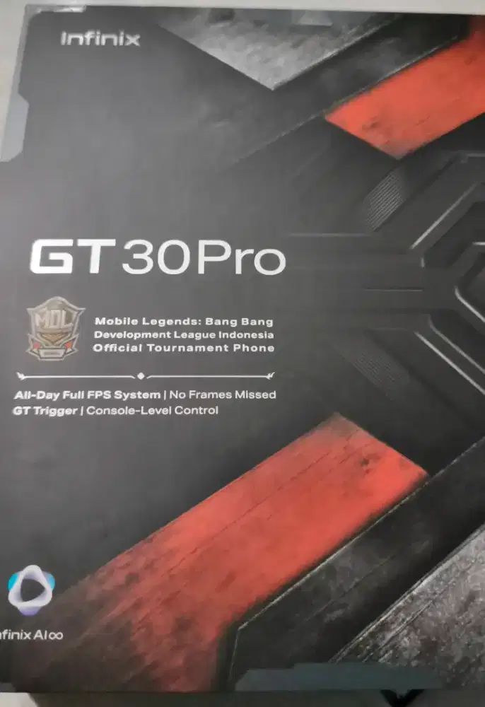 Infinix GT 30 Pro gift box Dark flare