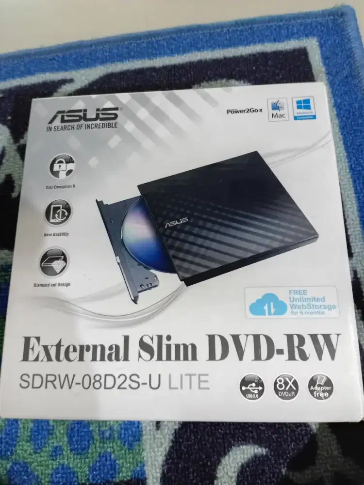 External Slim DVD ASUS