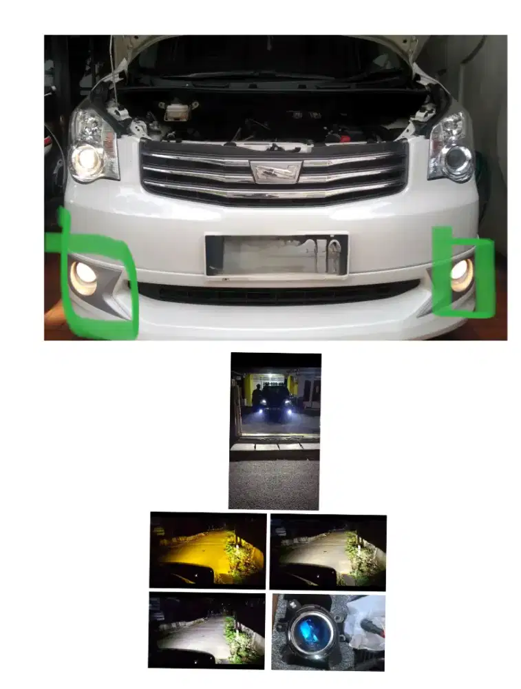 biled foglamp Toyota nav1 SM pasang sejadetabek