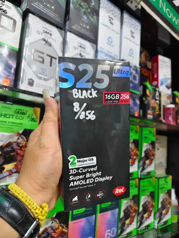 Itel s25 ultra 8/256 cuci gudang new garansi 1 tahun
