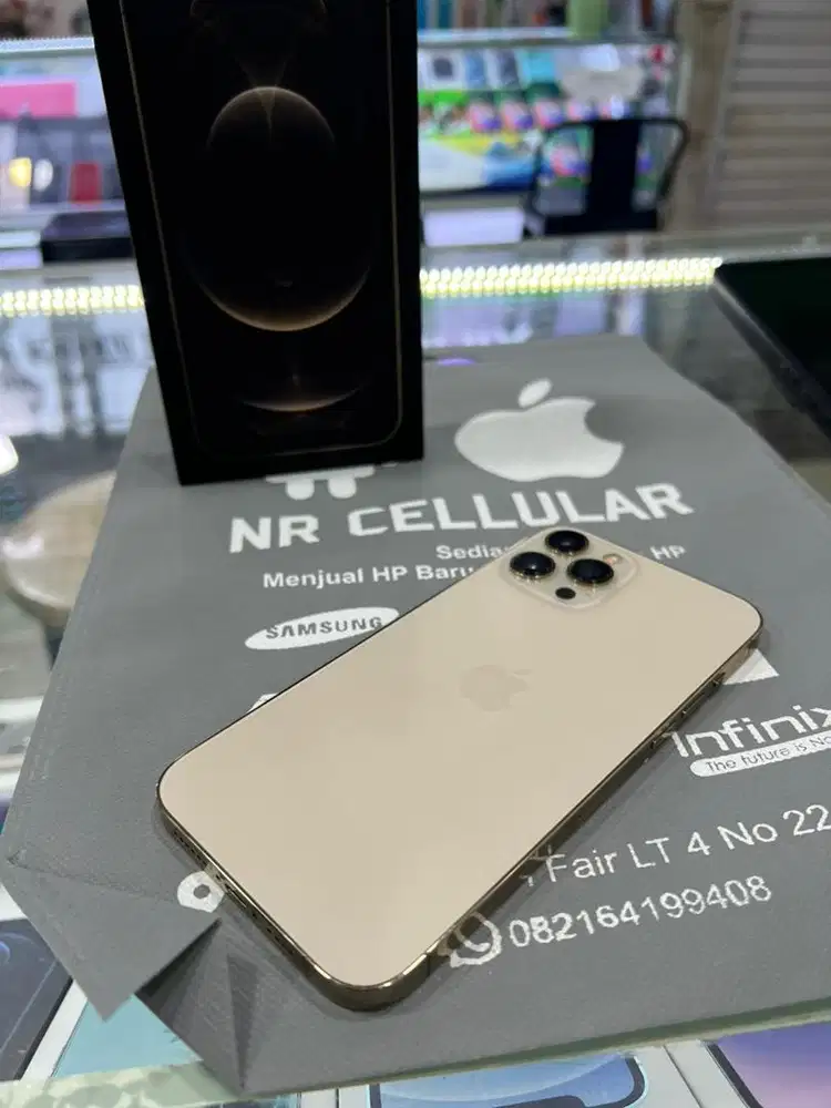 IPHONE 12 PROMAX 256 PERMANEN (GRS UANG KEMBALI)