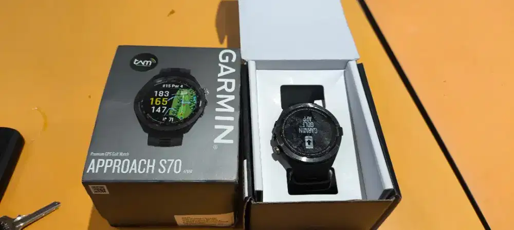 Garmin Approach S70 Black Cooper 47mm garansi resmi