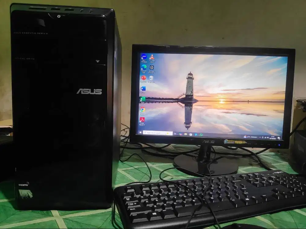 PC Asus Core i7, Ram16Gb, SSD128gb, HDD500gb, VGA Nvidia, bergaransi