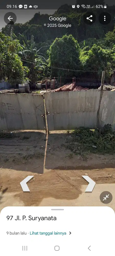 Jual lahan tanah pinggir jalan besar