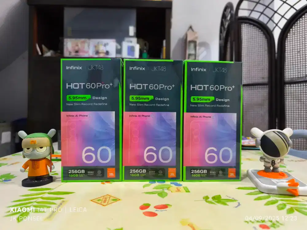 Infinix Hot 60 Pro Plus 8/128 8/256 garansi resmi BARU : segel dus