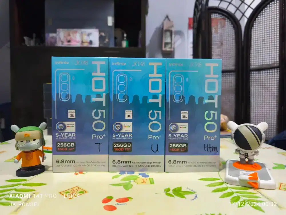 Infinix Hot 50 Pro Plus 8/256 garansi resmi BARU : segel dus