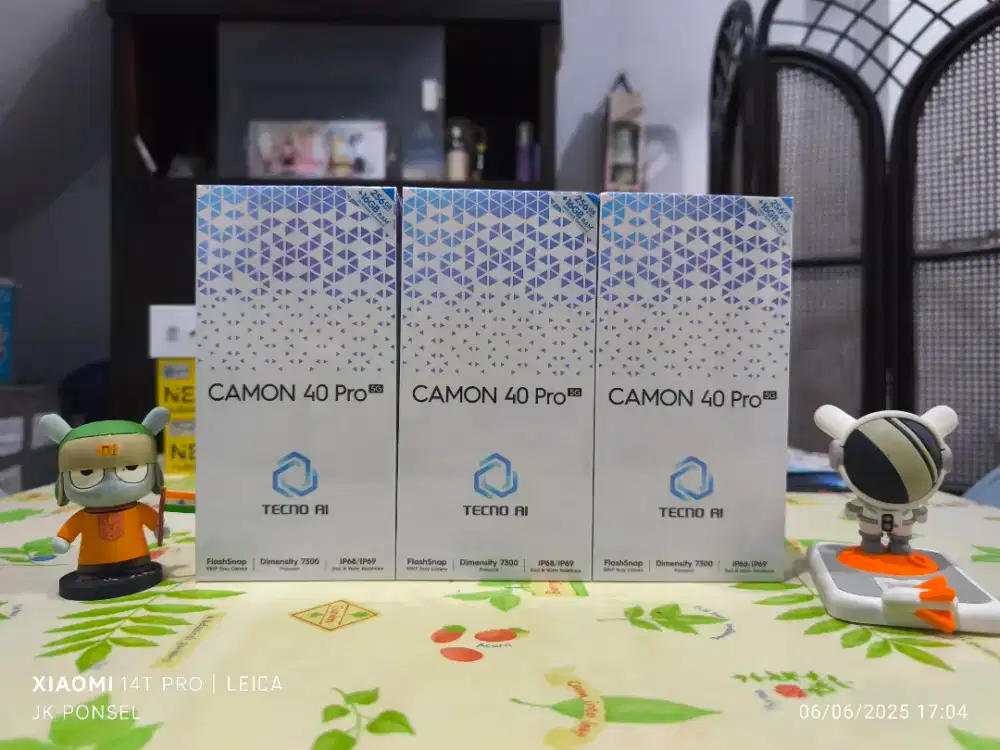 Tecno Camon 40 Pro 5G 8/256 garansi resmi BARU : segel dus
