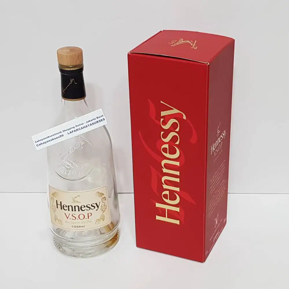 Botol Kosong Bekas Minuman Import Henesi Koleksi Botol Antik 1000ml