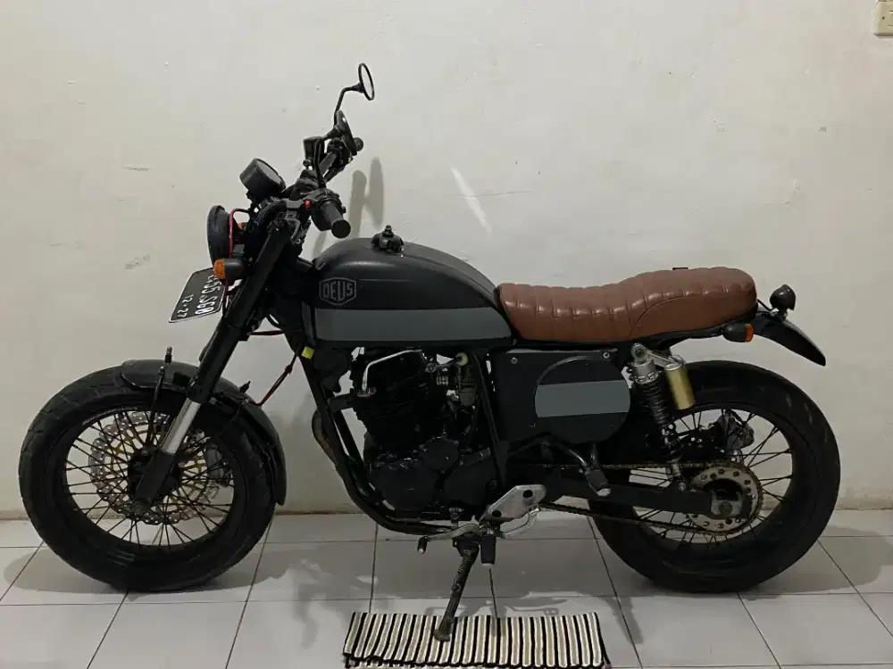 Scorpio 225cc Costume Scrambler Lengkap BU