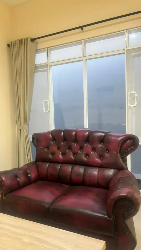 Dijual sofa lux 2 seat setengah harga dr pembelian