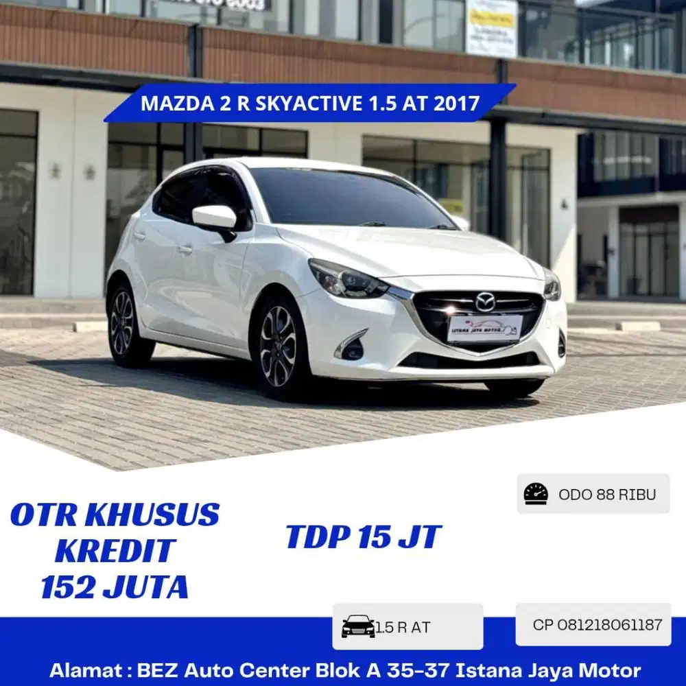 [BERGARANSI] Mazda2 R Skyactive 1.5 AT 2017