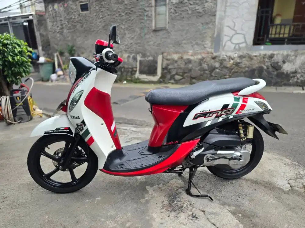 DIJUAL CASH YAMAHA FINO SPORTY TAHUN 2015 PAJAK IDUP SIAP PAKAI