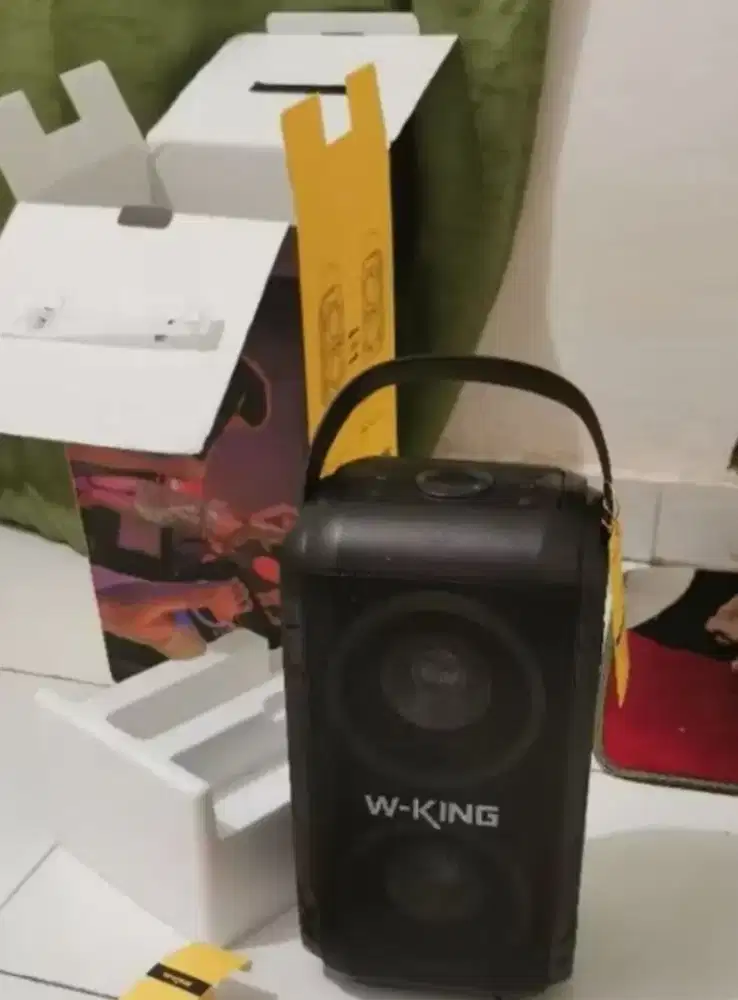 Speaker Portable wireless W KING T9ii 2 mic speaker bluetooth