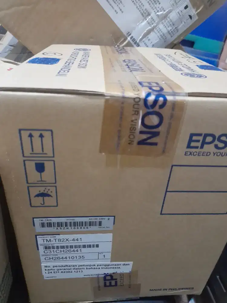 EPSON Thermal TM T82X TM-T82X USB Serial Port 100 BARU% BNIB