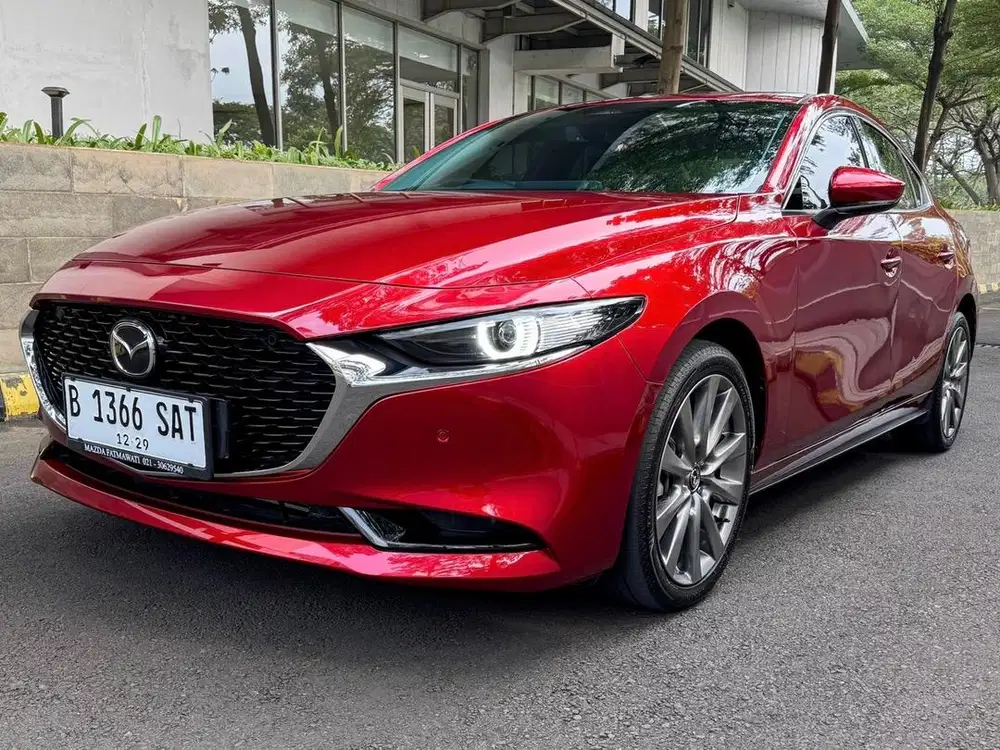 KM 7 RB Mazda 3 2024 crystal soul red sedan 2023 hatchback
