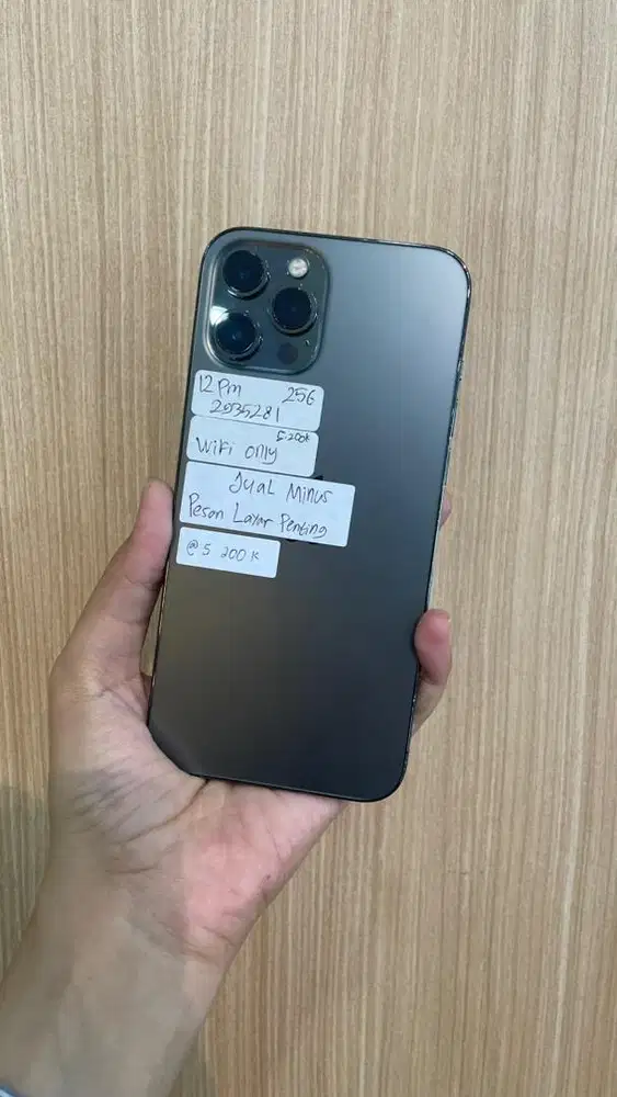 UNIT SALE!!! IPHONE 12 PROMAX SECOND