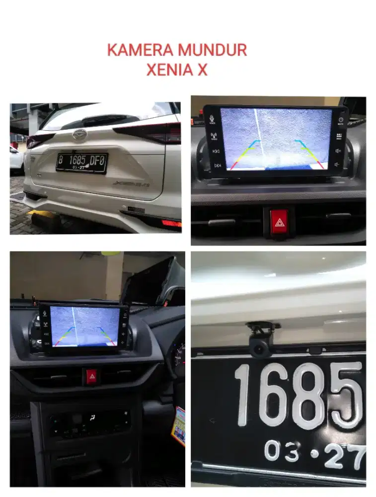 kamera mundur Avanza Xenia 2022 2025 SM pasang