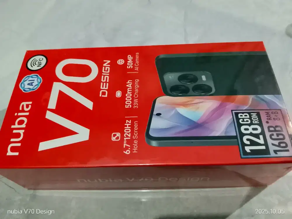 NUBIA V70 DESIGN
