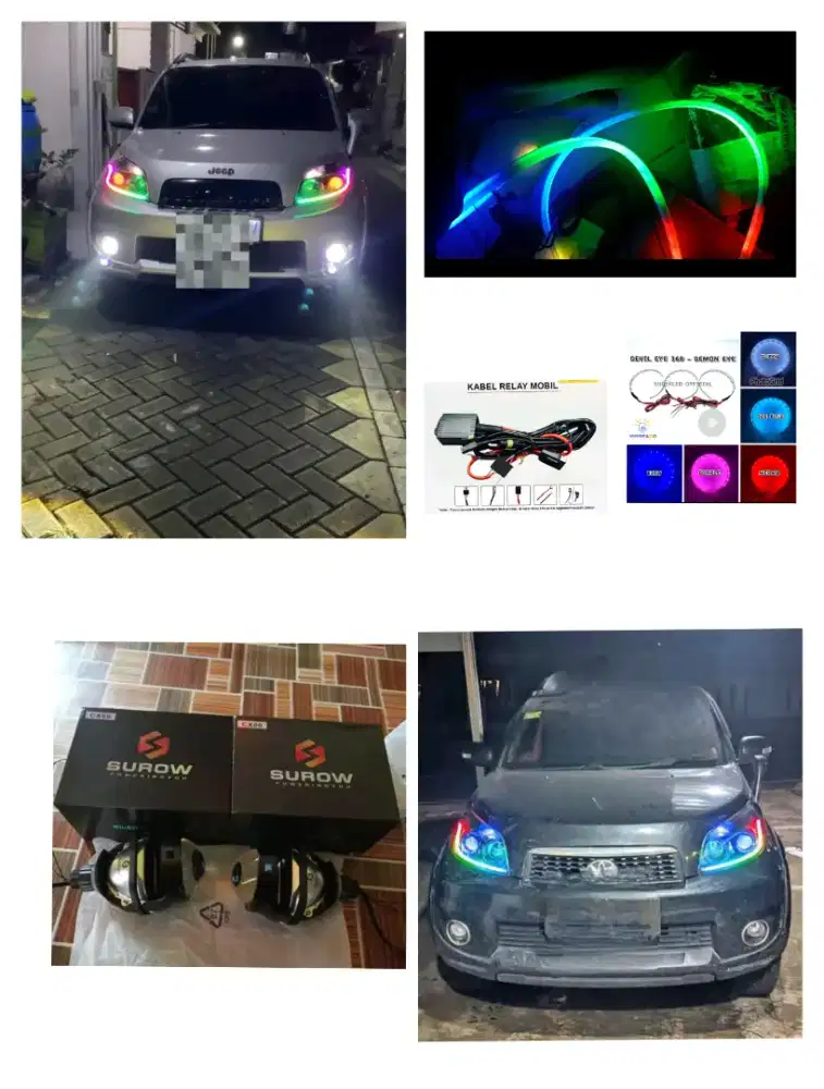 pasang biled headlamp Alphard SM pasang dtmpt anda