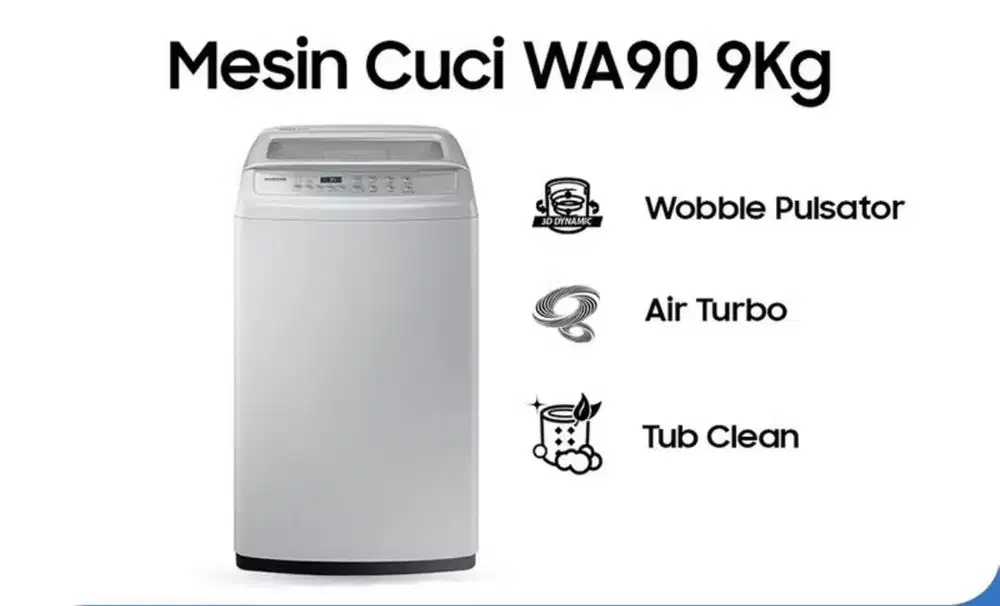MESIN CUCI SAMSUNG 1 TABUNG 9KG