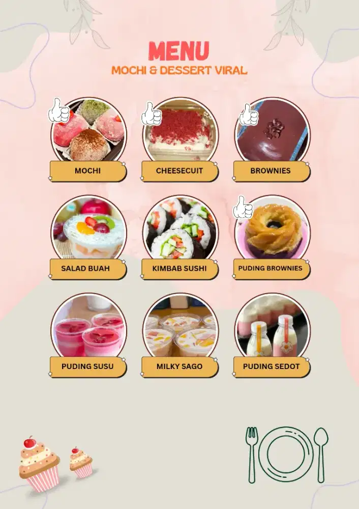 Donat dan dessert viral
