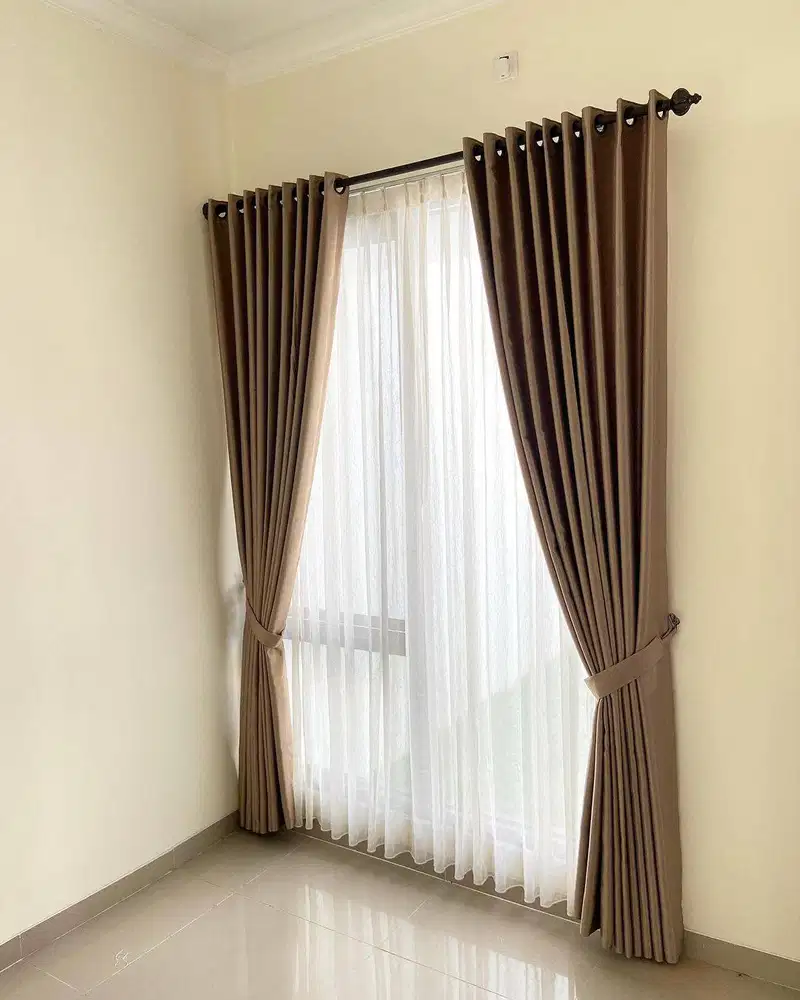 Bisa Pesan Gorden & Blind Vertikal/Vertical Roll/Roller Gordyn Hordeng