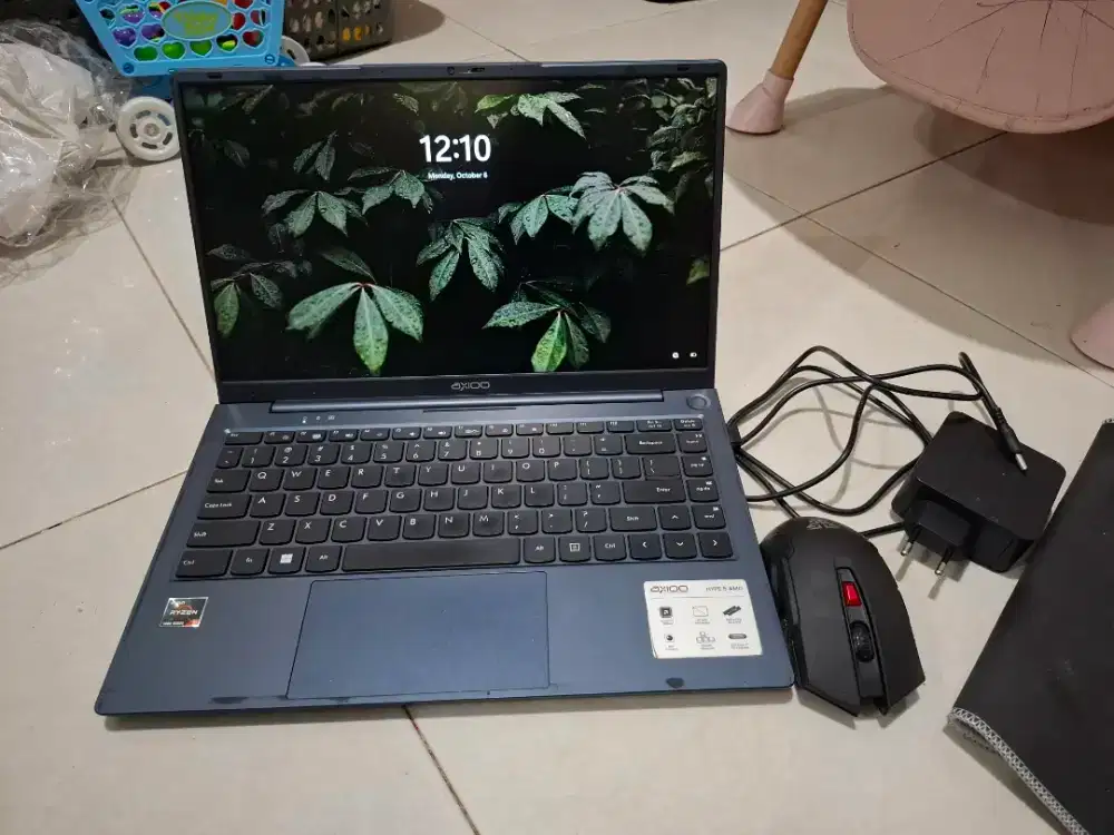 Laptop Axioo Hype 5 ryzen 5500u 8/256 Fullset