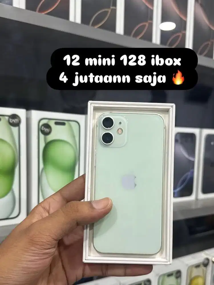 Iphone 12 Mini 128gb Ibox Mulus Mantap