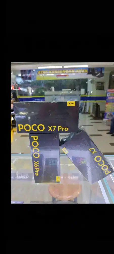 Xiaomi poco X7 ram 12gb 512gb layar lengkung pro dan8gb resmi