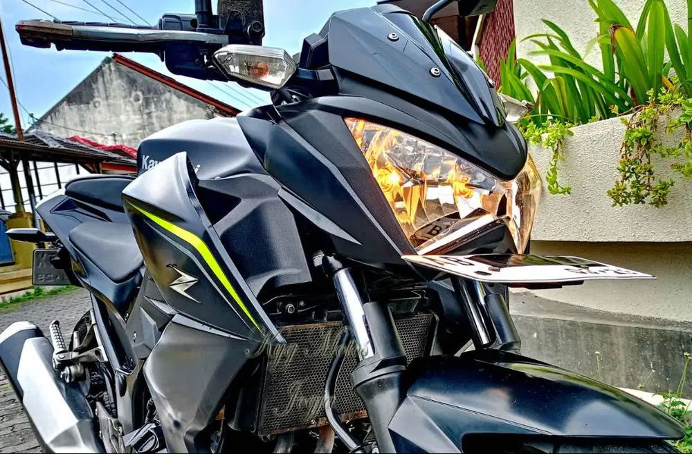 Kawasaki Ninja Z250 Z 250 Hitam Tahun 2018 Plat AB Sleman
