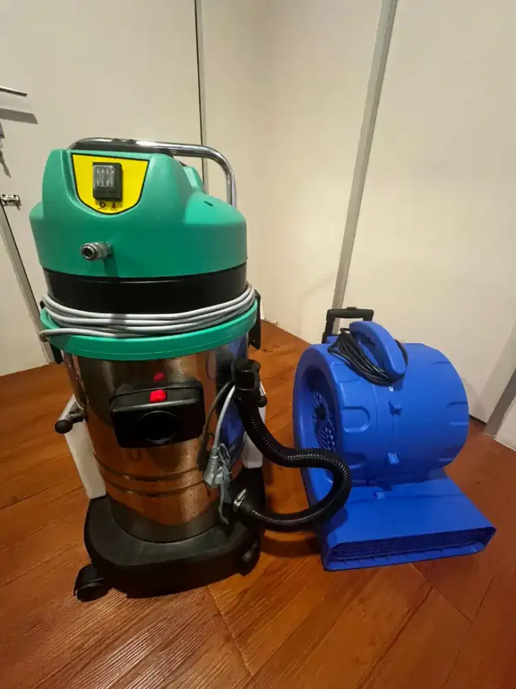 Vacuum Extractor dan Blower alat cuci sofa kasur
